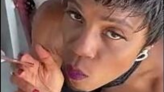 Sucking Smoking Prostitute Pornstar POV Outdoor Oral Mature Hotwife Escort Ebony Deepthroat Cock Busty Blowjob Big Tits GIF